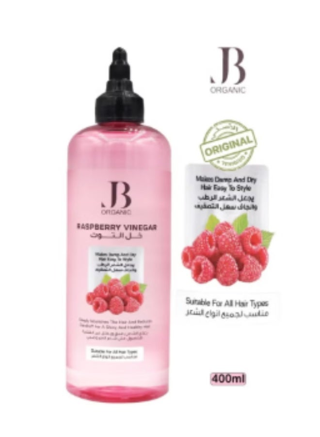 JB ORGANIC Berry Vinegar Hair Strengthening Tonic, 400 ml - Image 2